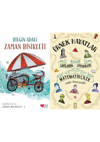 Zaman Bisikleti 1 (Bilgin Adalı) ve Sayıların Efendileri Matematikçiler - Örnek Hayatlar
