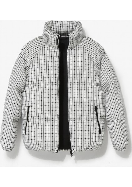 Erkek Astarlı Su ve Rüzgar Geçirmez Dik Yaka Şişme Mont fiyatları