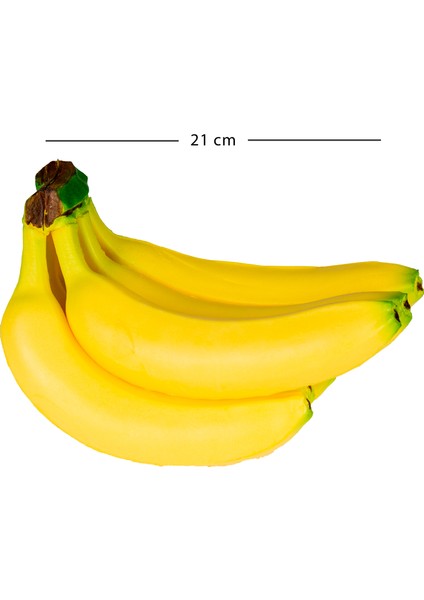 Yapay Muz, Hevenk, Sarı - 7'li, 13X14 cm indirimleri