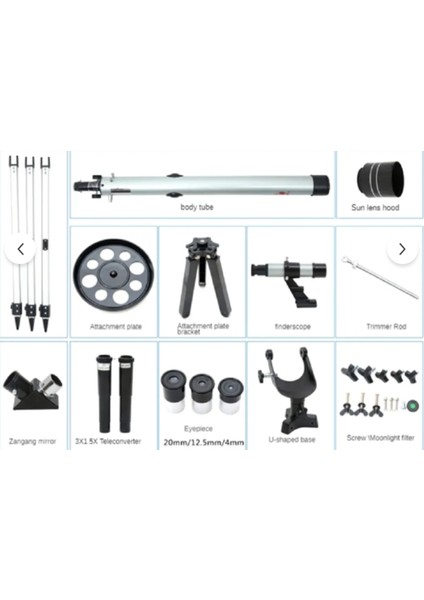 Profesyonel Astronomik Uzay Gezegen Ay Yıldız Gözlemi Için Teleskop Alana +2000X25 El Dürbünü Hediye indirimleri