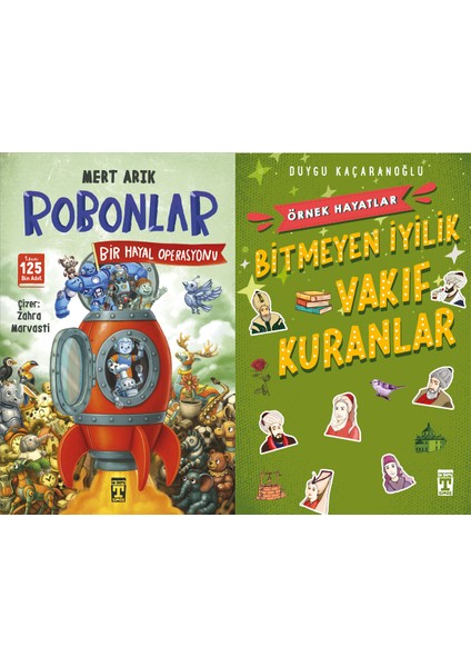 Robonlar 2 Bir Hayal Operasyonu (Mert Arık) ve Bitmeyen Iyilik Vakıf Kuranlar - Örnek Hayatlar
