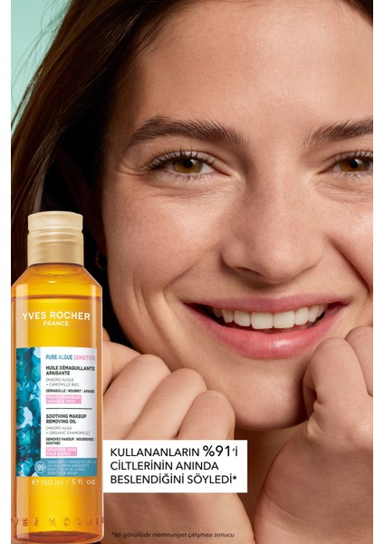 Yüz Yıkama/makyaj Temizleme Yağı-Hassas Dahil Tüm Cilt-Pure Algue Sensitive Botanik Kompleks 150ML fırsatları