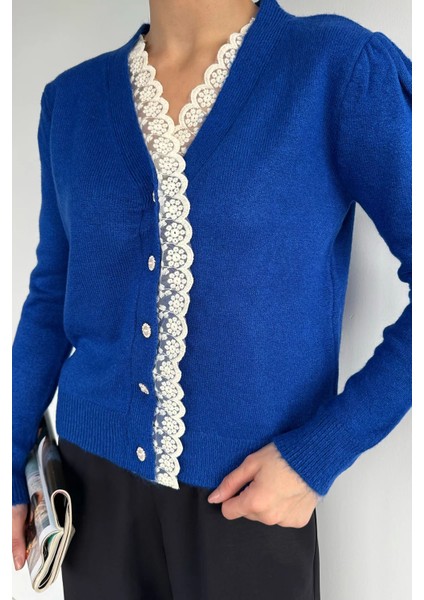 Kadın Ön Düğmeli Fistolu Triko Hırka (S-M-L-Xl Beden Uyumludur.) P-00018054 fırsatları