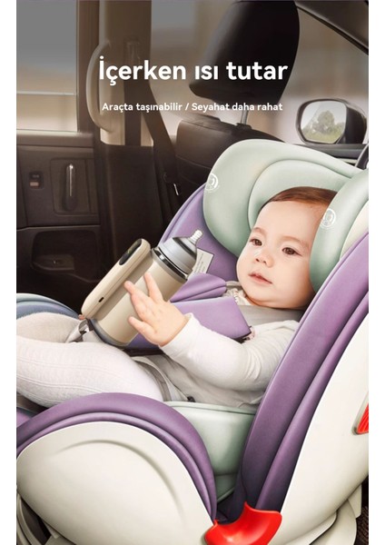 Yeni Süt Şişesi Izolasyon Kapağı Taşınabilir Ayarlanabilir Sıcaklık Bebek Süt Isıtıcısı USB Kablosuz Bebek Ayarlanabilir Süt (Yurt Dışından) indirimleri