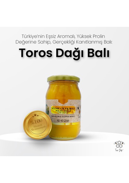 Süzme Çiçek Balı - 480 gr fiyatları