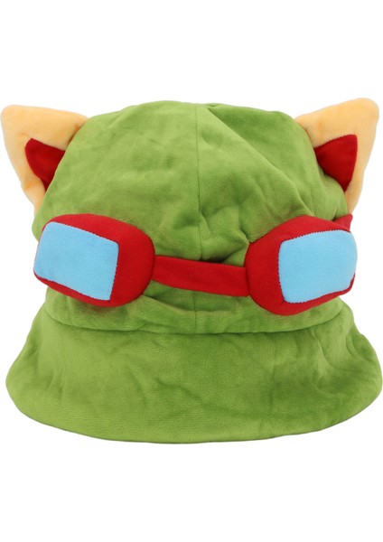 Zırhlı Ejderha Kaplumbağası League Of Legends Timo Şapkası Peluş Aksesuarlar Lol Cosplay Anime (Yurt Dışından)