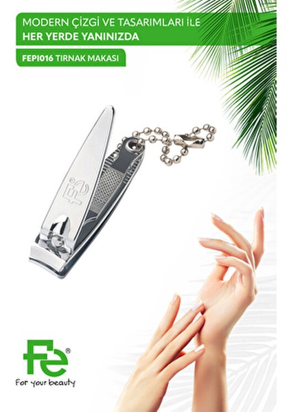 Tırnak Makası 1 Parça Gümüş Renk Keskin Çelik Uç ile El ve Ayak Tırnak Kesimi İçin fiyatları