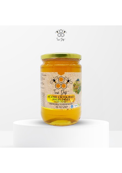 Süzme Çiçek Balı - 860 gr