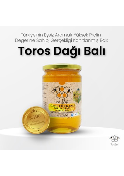 Süzme Çiçek Balı - 860 gr fiyatları