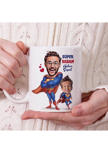 Sevgileye-Arkadaşa Özel Hediyelik|kişiselleştirilebilir Karikatür Hediye Kupa Bardak