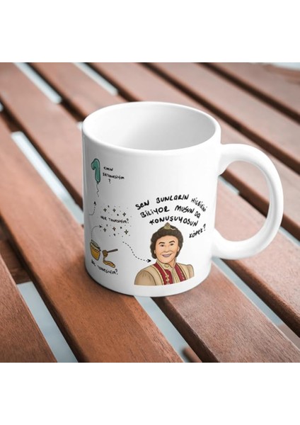 Prens Dizi Ben Kimin Arkadaşıyım Tasarımlı Hediye Kupa Bardak