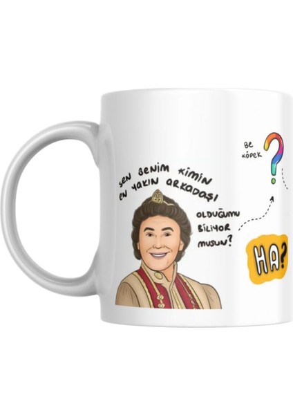 Prens Dizi Ben Kimin Arkadaşıyım Tasarımlı Hediye Kupa Bardak fiyatları