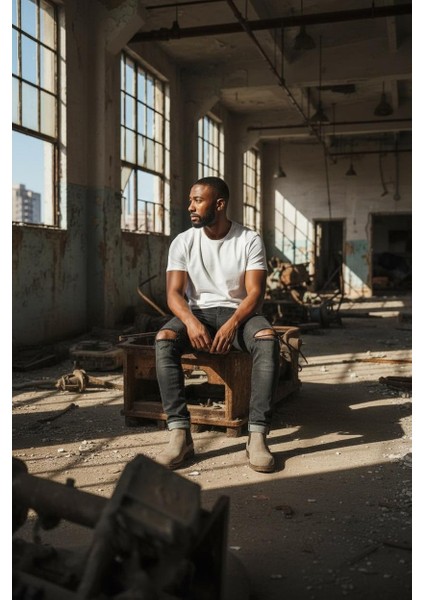 Hakiki Süet Deri Chelsea Erkek Kışlık Bot - Hafif ve Rahat - Günlük Kullanıma Uygun