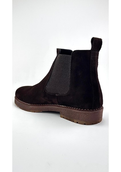 Hakiki Süet Deri Chelsea Erkek Kışlık Bot - Hafif ve Rahat - Günlük Kullanıma Uygun fiyatları