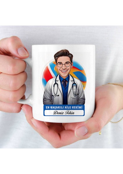 Mesleklere Özel Hediyelik|kişiselleştirilebilir Aile Hekimi Doktor Hediye Kupa Bardak
