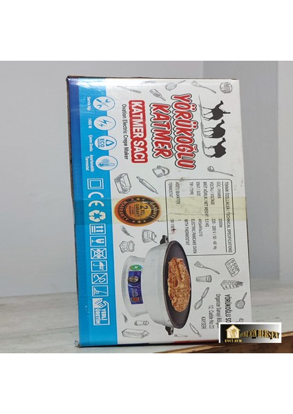 Evci Katmer Sacı 2000W modelleri