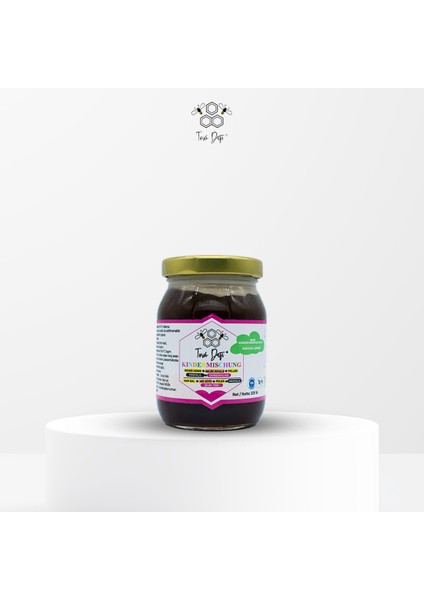 Arı Sütü - Polen - Propolis - Çilek Tozu - Bal Çocuk Karışımı 225 gr