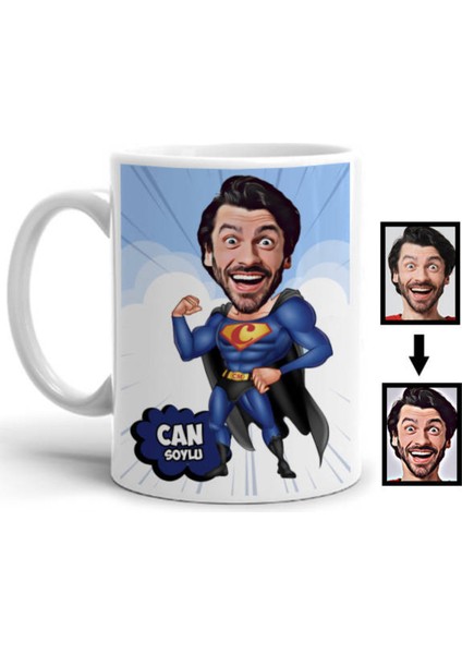 Sevgileye-Arkadaşa Özel Hediyelik|kişiselleştirilebilir Karikatür Hediye Kupa Bardak