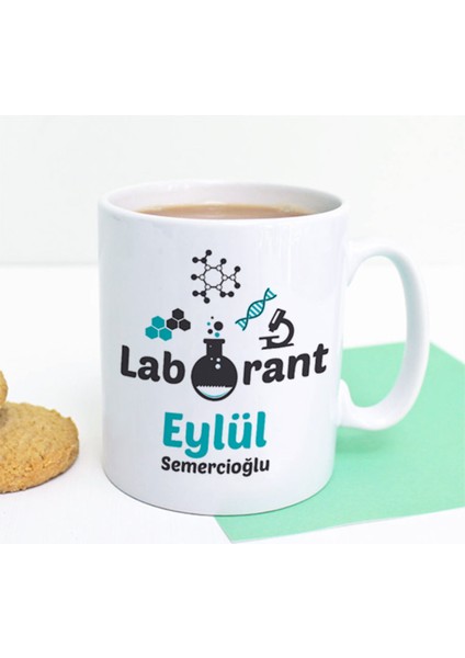 Mesleklere Özel Hediyelik|kişiselleştirilebilir Laborant Hediye Kupa Bardak