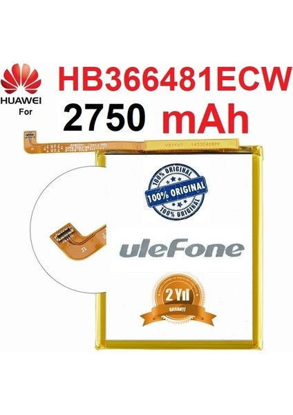 Huawei HB366481ECW 2750 Mah Batarya Pil Orijinal Kalite Uzun Ömürlü Yüksek Kapasite