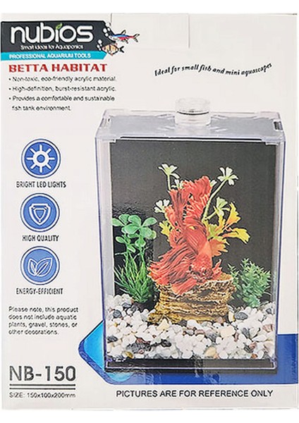 Mtxdpn Nubios Betta Habitat Nano Tank