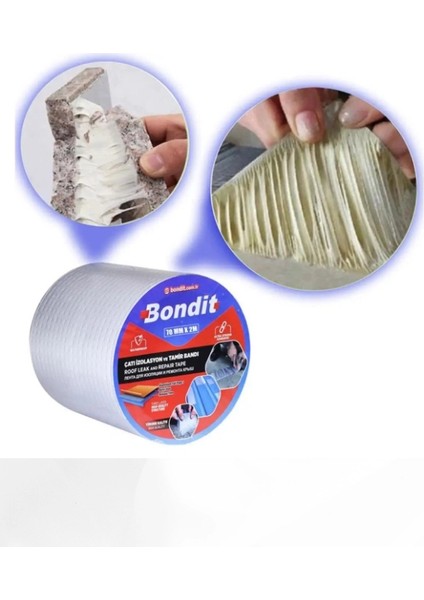 Çatı Izolasyon Ses Su Yalıtım Tamir Bandı Çamur Bant Gri fiyatları