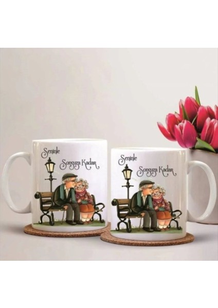 Sevgililer Gününe Özel| Kişiselleştirilebilir 14 Şubat Hediye Çift Kupa Bardak Seti