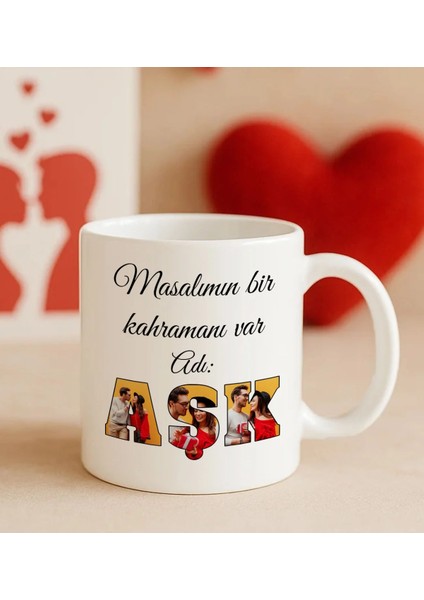 Sevgililer Gününe Özel| Kişiselleştirilebilir Sevgiliye Hediye Kupa Bardak