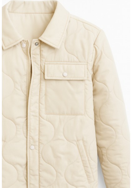 Erkek Kapitone Gömlek Yaka Mont fiyatları