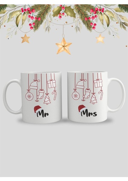 Sevgililer Gününe Özel| Kişiselleştirilebilir 14 Şubat Hediye Çift Kupa Bardak Seti