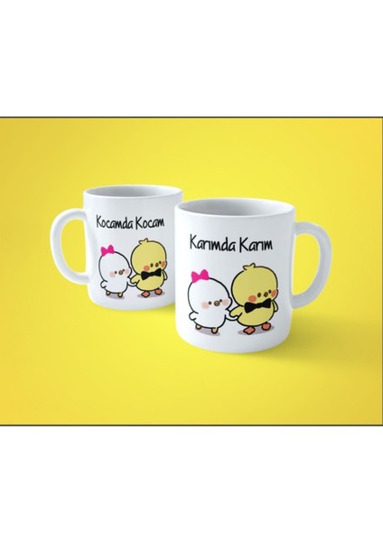 Sevgililer Gününe Özel| Kişiselleştirilebilir 14 Şubat Hediye Çift Kupa Bardak Seti