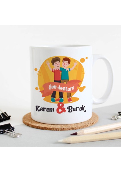 Sevgileye-Arkadaşa Özel Hediyelik|kişiselleştirilebilir Hediye Kupa Bardak