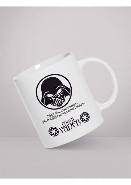 Dizi-Film Hayranlarına Özel| Hediyelik Dart Vader Baskılı Kupa Bardak