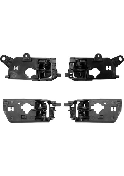 Hyundai Sonata 2008-2010 Iç Kapı Kolu 826103K520HZ 826203K520HZ HY1352135 HY1353135 HY1552109 4 Adet Değiştirin (Yurt Dışından)