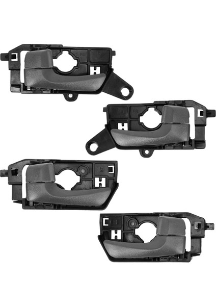 Hyundai Sonata 2008-2010 Iç Kapı Kolu 826103K520HZ 826203K520HZ HY1352135 HY1353135 HY1552109 4 Adet Değiştirin (Yurt Dışından) fiyatları