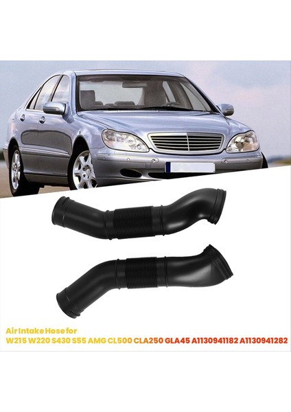 Mercedes Benz W215 W220 S430 S55 Için 1 Çift Araç Hava Kanalı Giriş Hortumu (Yurt Dışından) fiyatları