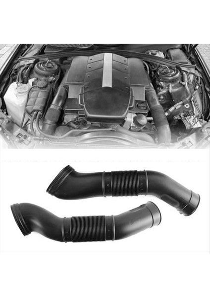 Mercedes Benz W215 W220 S430 S55 Için 1 Çift Araç Hava Kanalı Giriş Hortumu (Yurt Dışından) modelleri