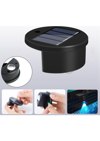 Yer Altı Havuzları Için 4'lü Güneş Enerjili Yüzme Havuzu Kenar Işıkları, Yer Üstü Su Geçirmez Kablosuz Havuz Dekorasyonları (Yurt Dışından) fırsatları