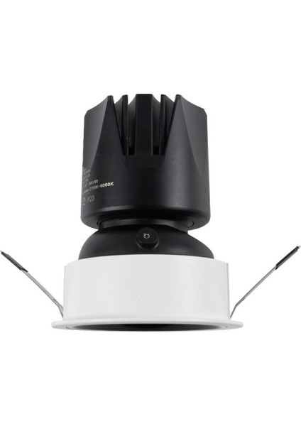 Tuya Zigbee Akıllı Kısılabilir Spot Işığı 12W LED Spot Işığı Parlama Önleyici B (Yurt Dışından)