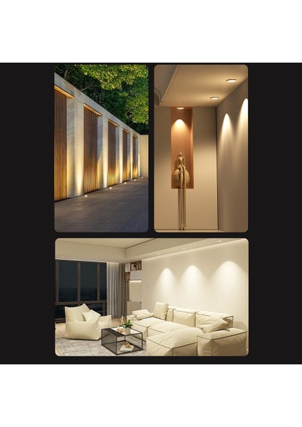 Tuya Zigbee Akıllı Kısılabilir Spot Işığı 12W LED Spot Işığı Parlama Önleyici B (Yurt Dışından) modelleri