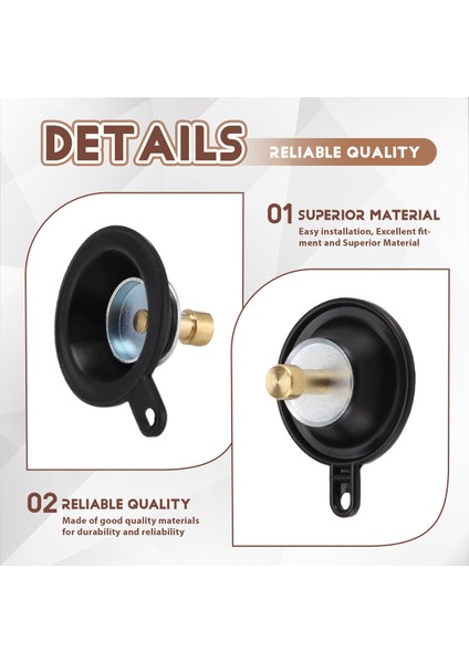 Yamaha TDM850 SR500 XT225D Tdm 850 Xtz 750 Sr 500 Tt 225 XT225 Xt 225 D Karbüratör Gaz Valfi Diyaframı (Yurt Dışından) indirimleri