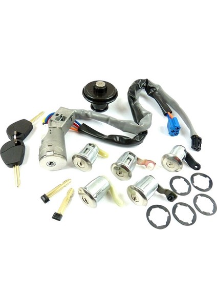 Peugeot Berlingo 4162.CF Için Yakıt Deposu Kapağı Kapı Kilidi Silindir Seti (Yurt Dışından) fiyatları