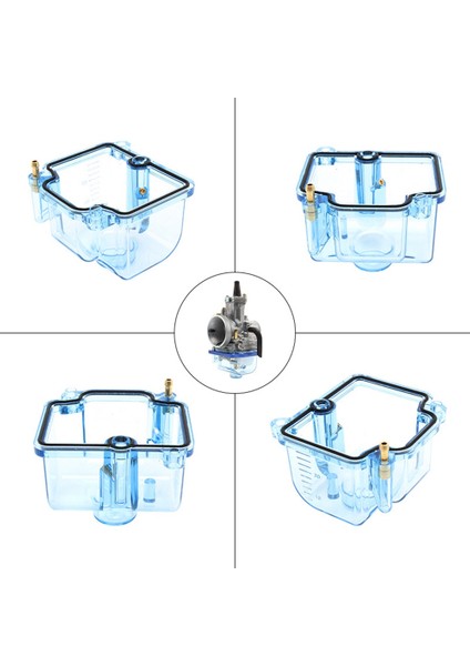 Keıhın Pwk Koso 28-34MM Mavi Motosiklet Karbüratör Yağ Kabı (Yurt Dışından) indirimleri