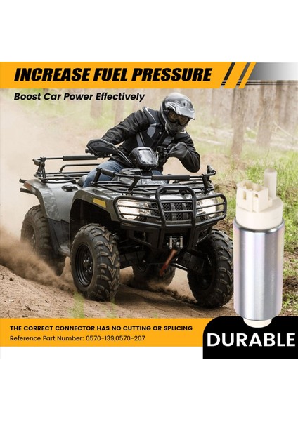 Arctic Cat Thundercat 550/700 2007-2010 Için Yakıt Pompası+Kayıtlı (Yurt Dışından) indirimleri