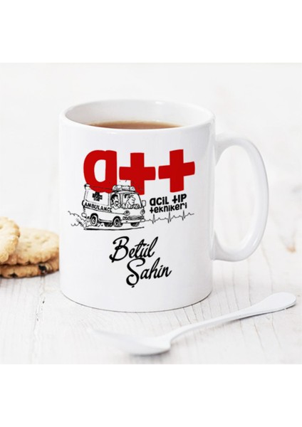 Mesleklere Özel Hediyelik|kişiselleştirilebilir A.t.t Acil Tasarımlı Hediye Kupa Bardak