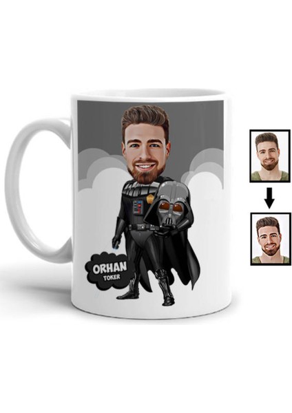 Sevgileye-Arkadaşa Özel Hediyelik|kişiselleştirilebilir Karikatür Hediye Kupa Bardak