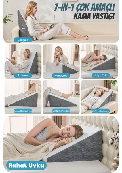 7 In 1 Çok Fonksiyonlu Dinlenme,Çalışma ve Uyuma Rahat Uyku Yastığı modelleri