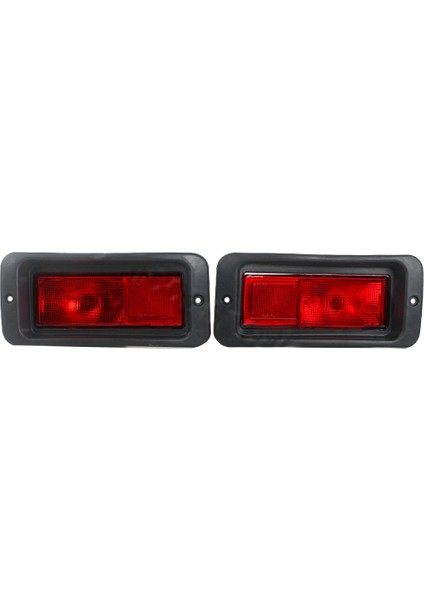 1paır Arka Tampon Reflektör Işık Kuyruk Işığı Mitsubishi Pajero Montero Pajero Sport 1999-2008 (Yurt Dışından)