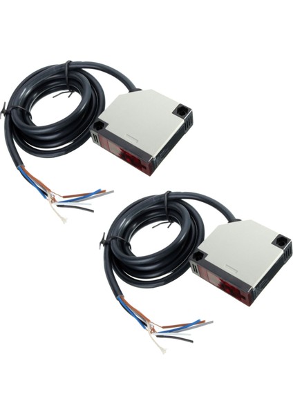2x Speküler Yansıma Fotoelektrik DC12-24V 3A E3JK-R4M1 Vidalı Sensör Anahtarı (Yurt Dışından)