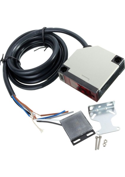 2x Speküler Yansıma Fotoelektrik DC12-24V 3A E3JK-R4M1 Vidalı Sensör Anahtarı (Yurt Dışından) fırsatları